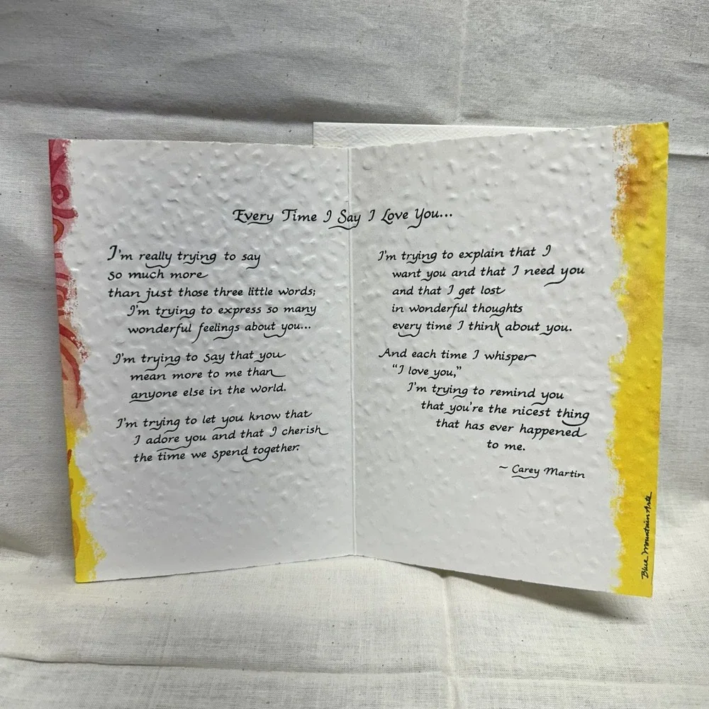 Blue Mountain Arts Occasion Gallerie‎ Greeting Cards Set of 8 Marriage Soul Mate